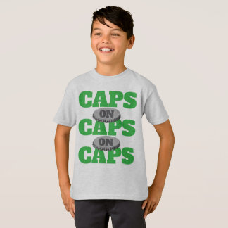 Camiseta Caps on Caps on Caps Video Gaming