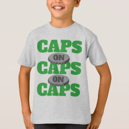 Camiseta Caps on Caps on Caps Video Gaming
