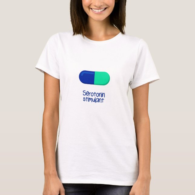 Camiseta Cápsula azul e verde (Frente)