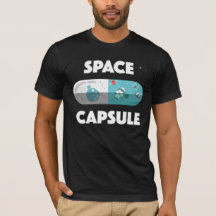 Camiseta Cápsula de espaço