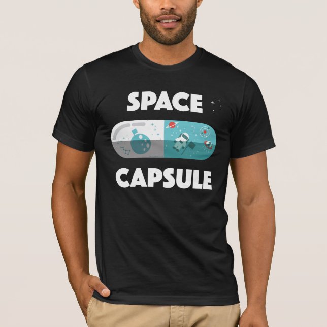 Camiseta Cápsula de espaço (Frente)
