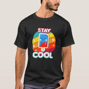 Camiseta Cápsula De Verão Vermelho E Azul