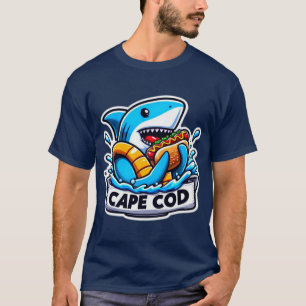 CAMISETA CÁPSULA EXCELENTE DE BACALHA BRANCA COMENDO CACHOR