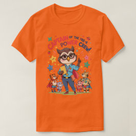 Camiseta Captain of the Pre-K Power Crew