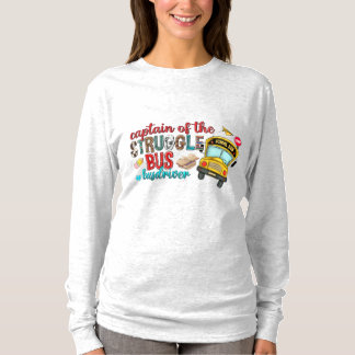 Camiseta Captain of the Struggle Bus Long Sleeve