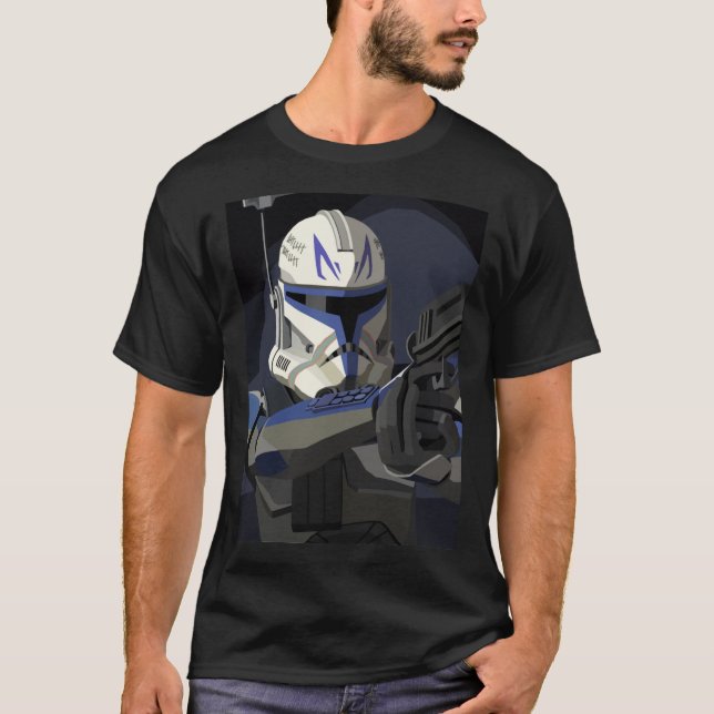 Camiseta Captain Rex Classic T-Shirt (Frente)