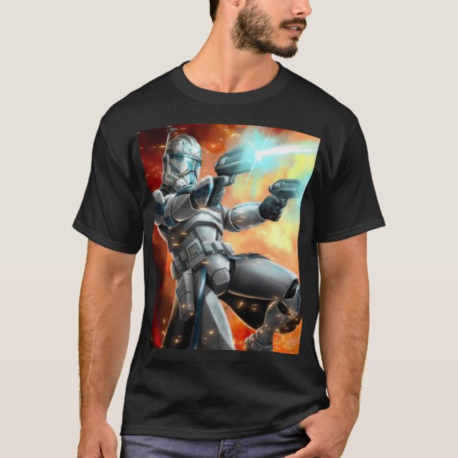 Camiseta Captain Rex – Clone Trooper of the 501st (Frente)