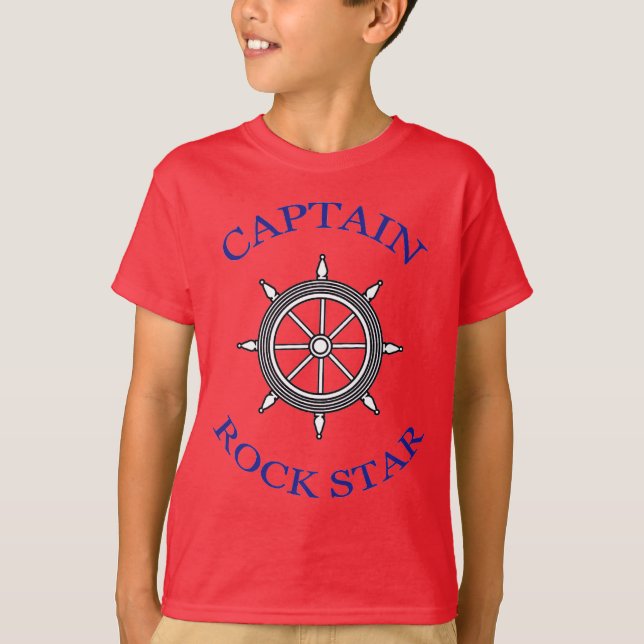 CAMISETA CAPTAIN ROCK STAR (Frente)