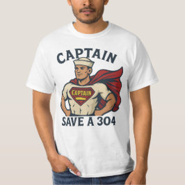 Camiseta Captain Save A 304 - T-Shirt