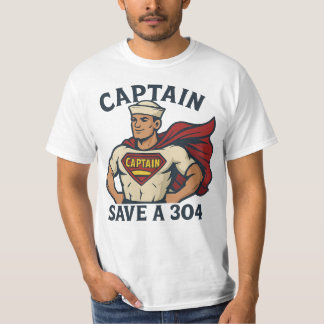 Camiseta Captain Save A 304 - T-Shirt