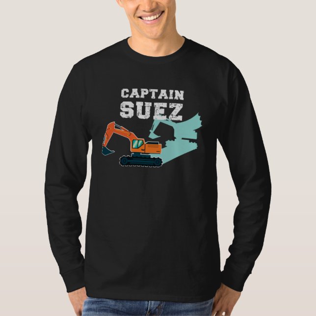 Camiseta Captain Suez  Suez Canal Meme (Frente)