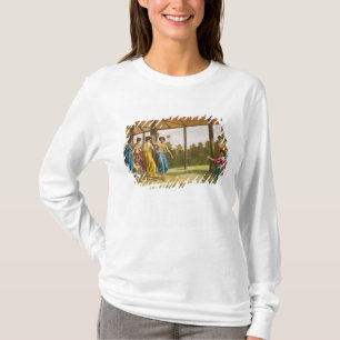Camiseta Captain Wallis, em sua chegada em O'Taheite