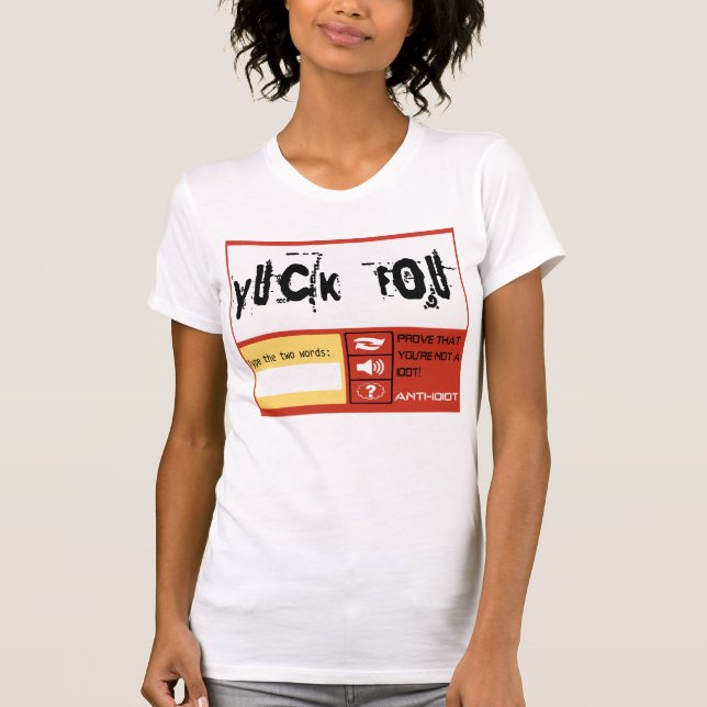 Camiseta captcha (Yuck Fou) (Frente)