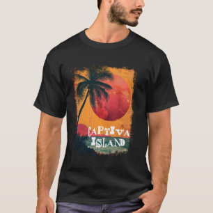 Camiseta Captiva Island FL Florida Vintage Beach Sunset Vac