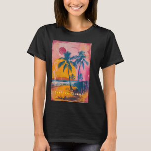 Camiseta Captiva Island FL Florida Vintage Retro Beach Holi