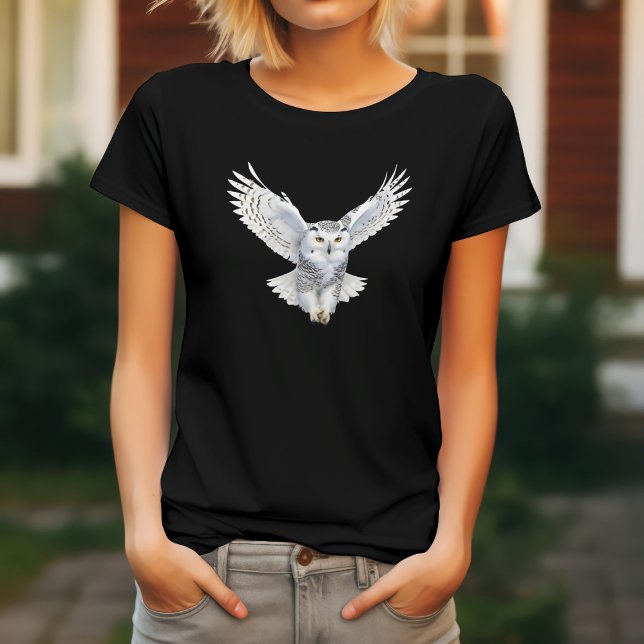 Camiseta Captivando Snowy Owl (Criador carregado)