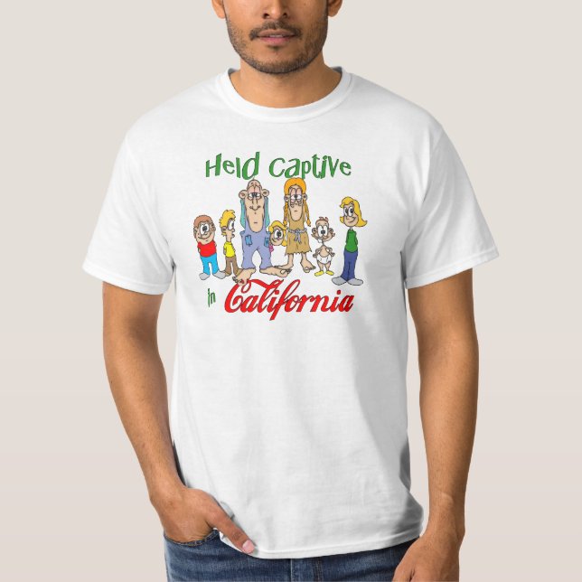 Camiseta Captivo na Califórnia (Frente)