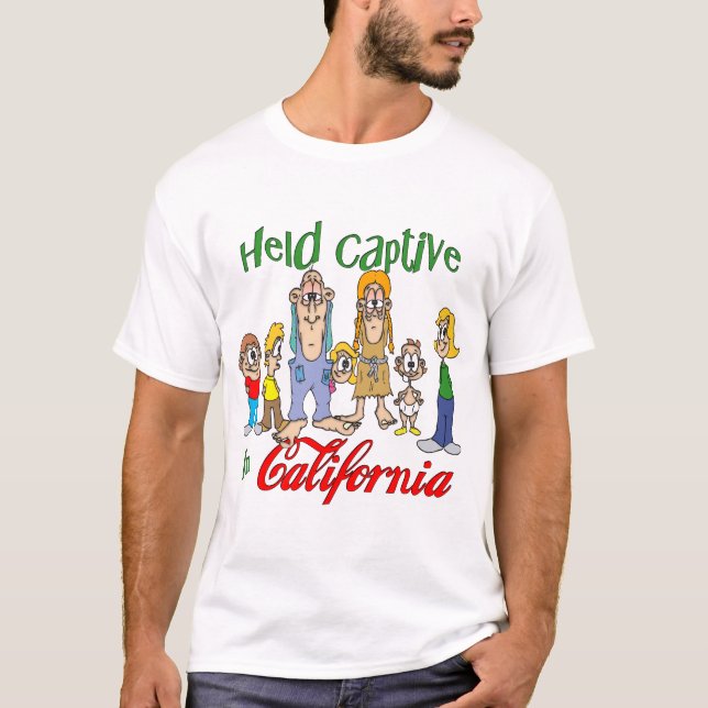 Camiseta Captivo na Califórnia (Frente)