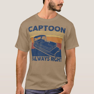 Camiseta Captoon é sempre o dono certo, pai para D