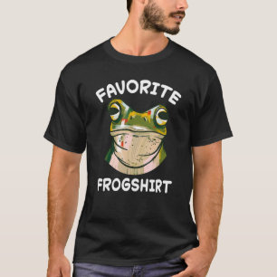 Camiseta Captura Anfíbia de Caçador de Sapos de sapo de Amo