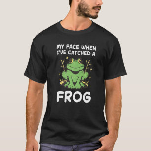 Camiseta Captura Anfíbia de Caçador de Sapos de sapo de Amo