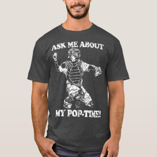 Camiseta Captura de Baseball Softball Time Defense Ca