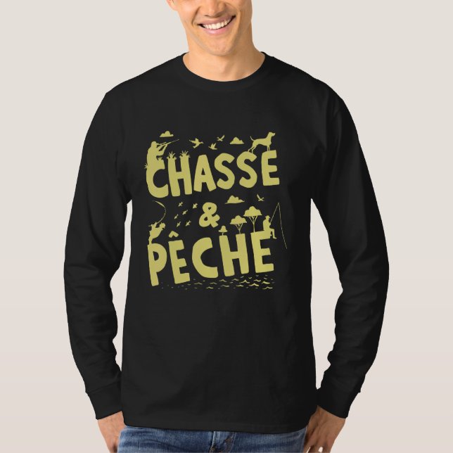 Camiseta Captura De Chasse E Peche (Frente)