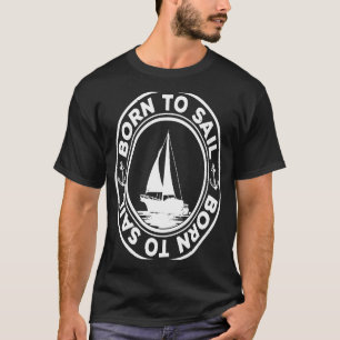 Camiseta Captura de Navegação por Vela Gráfico de nascer pa