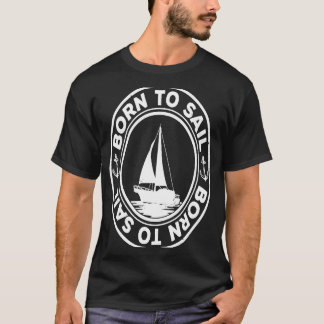 Camiseta Captura de Navegação por Vela Gráfico de nascer pa