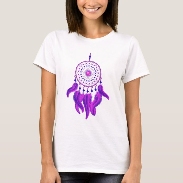 Camiseta Captura de Sonho Roxo (Frente)