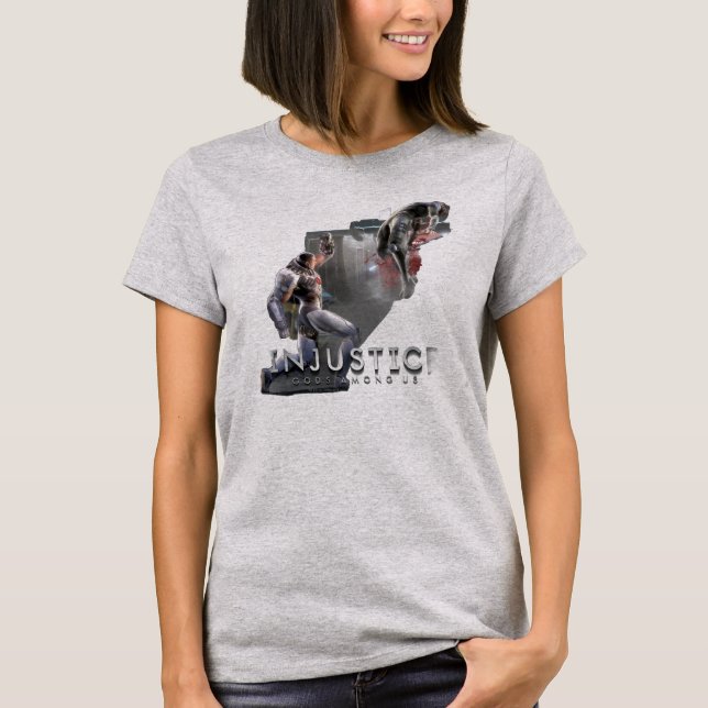 Camiseta Captura de tela: Cyborg vs Nightwing (Frente)