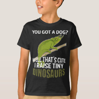 Camiseta Captura Herpetologista do Réptil do Camaleão de Ja