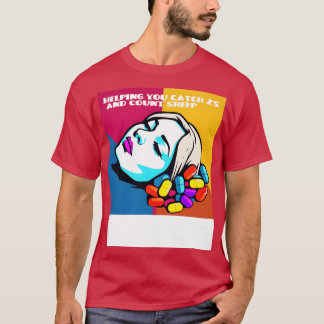 Camiseta Capturando Zs e Contando Sujidade de Ovinos