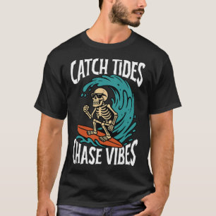 Camiseta Capturar Marés Perseguir Vibrações Praia do Surfis