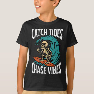 Camiseta Capturar Marés Perseguir Vibrações Praia do Surfis