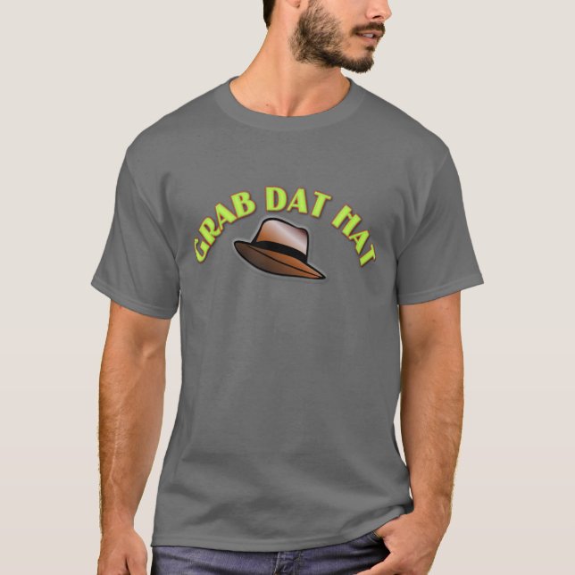 Camiseta Capturar o chapéu de dados (Frente)