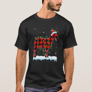 Camiseta Capturar os animais bonitos de Natal, Santa Hat Lu