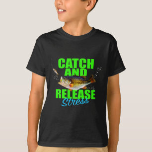 Camiseta Capturas E Libertação De Peixes De Esforço De Pesc