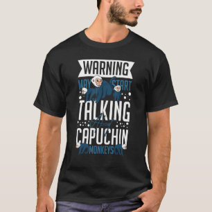 Camiseta Capuchim Macaco Gaiola Comida 6