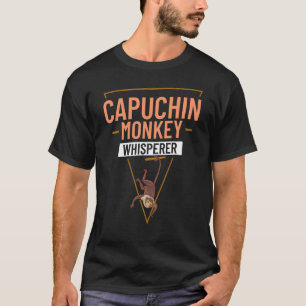 Camiseta Capuchim Macaco Gaiola Comida Animal 3