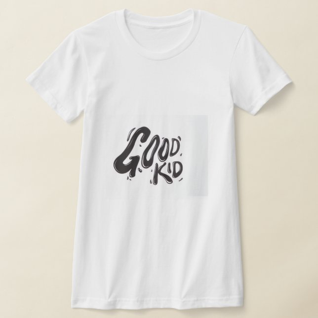 Camiseta Capuz de Bom Menino para Meninas (Postura )