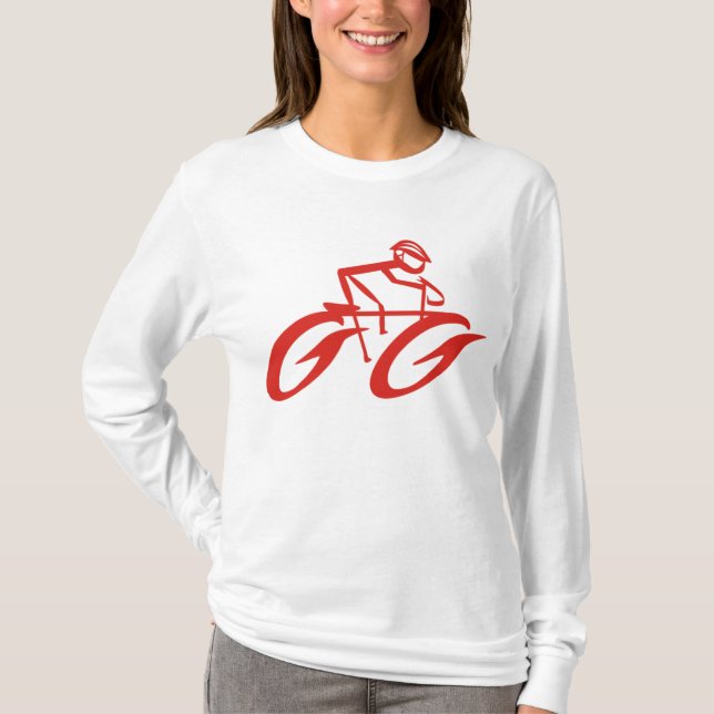 Camiseta Capuz de Esportes Abstract Cycler (Frente)