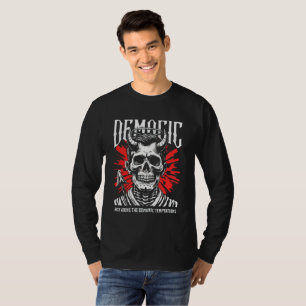 Camiseta Capuz "Demoníaco" Sovereign Skull Masculino - Escu