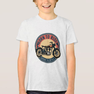 Camiseta/ capuzes Vintage Bike- Logotipo do Nascer