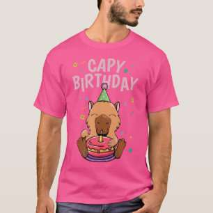 Camiseta Capy Birthday Capybara