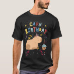 Camiseta Capy Birthday Shirt Funny Capybara Animal Boys Gi<br><div class="desc">Capy Birthday Shirt Funny Capybara Animal Boys Girls Bday</div>