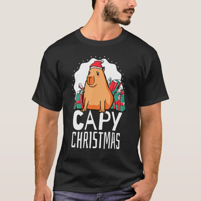 Camiseta Capy Natal Capivara (Frente)