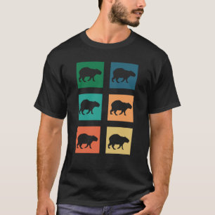 Camiseta Capy wild animal forest creature wilderness nature