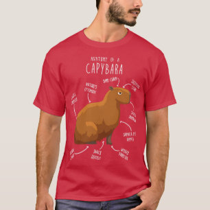 Camiseta Capybara Anatomy 1