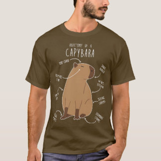 Camiseta Capybara Anatomy 3